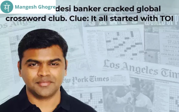 How crosswords made Mangesh Ghogre America's 'Einstein' - Times of India